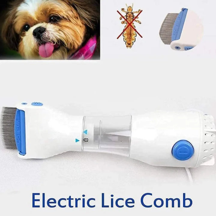 Electric Pet Lice Comb, Multifunctional Brush