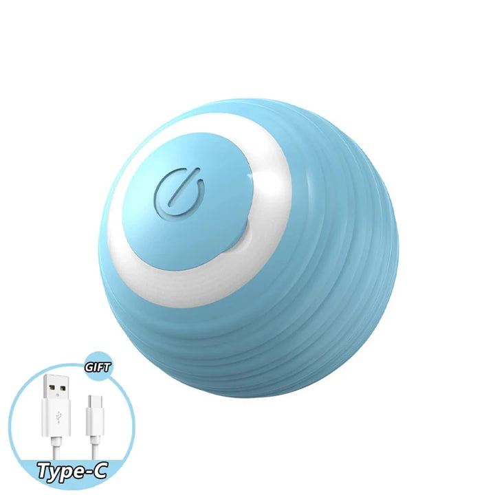 Interactive Rolling Cat Toy – Automatic Teasing Ball