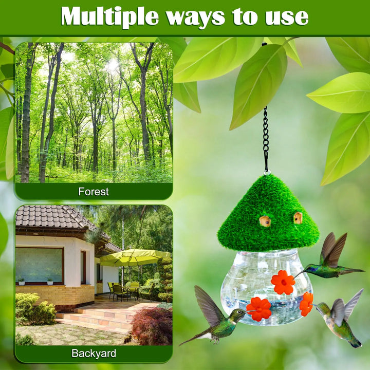 Hummingbird Feeder – Mushroom Shaped Bird Feeder