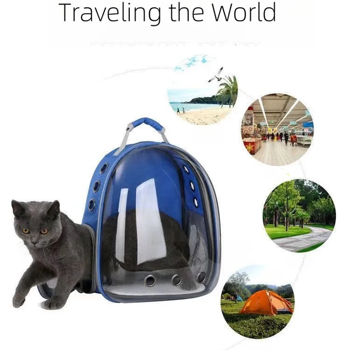 Airline Approved Travel Pet Cat Carrier Backpack