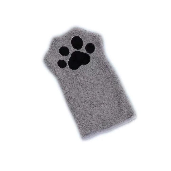 Pet Grooming Glove & Quick Dry Towel – Microfiber Glove