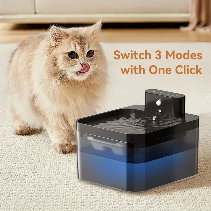 Wireless Automatic Cat Water Fountain Smart Dispenser