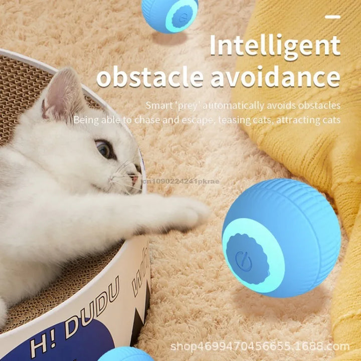 Interactive Cat Toy Ball - Automatic Rolling Ball