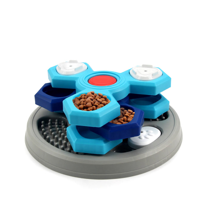 2-Tier Slow Feeder Dog Puzzle Toy – Distributor