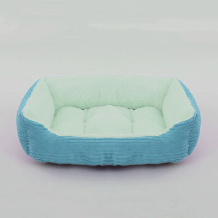 Small Dog Sofa Bed Cushion Pet Calming Dog Bed House Pet Supplies Accessories Bed for Dog Cat Pet Square Plush Kennel Medium