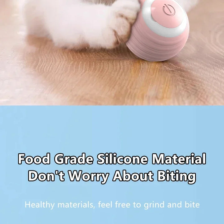 Smart Interactive Cat Ball - Electronic Rolling Toy