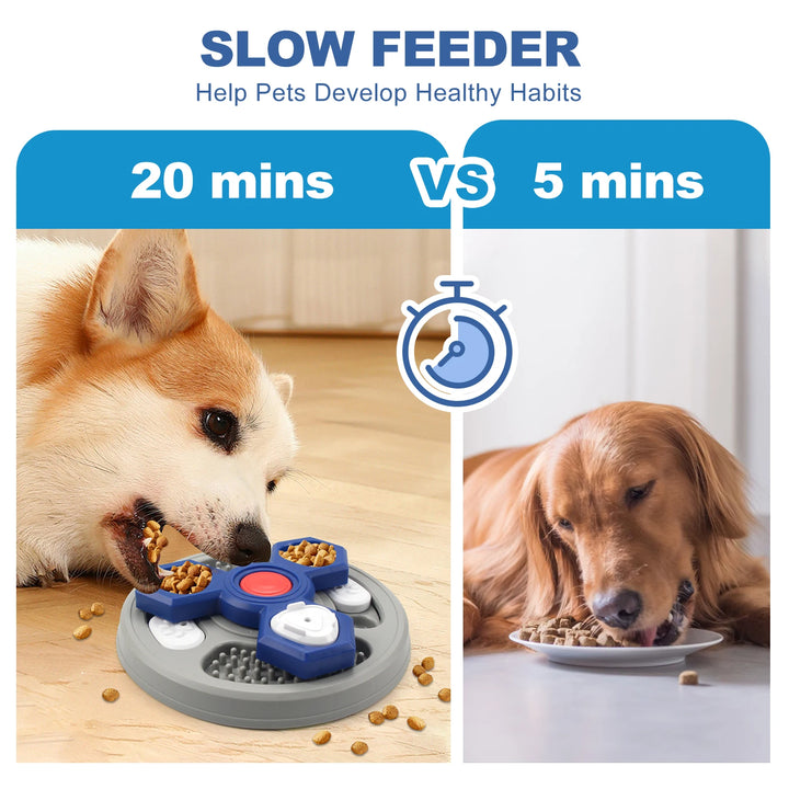 2-Tier Slow Feeder Dog Puzzle Toy – Distributor