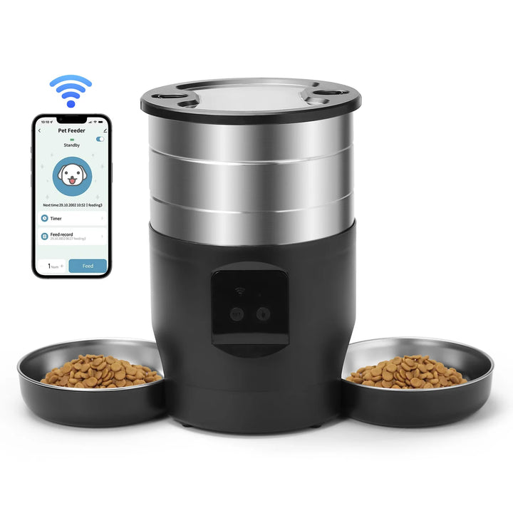 4.5L WiFi Automatic Cat Feeder – Smart Pet Food Dispenser