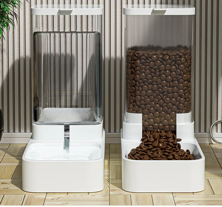 Automatic Cat Feeder and Water Dispenser