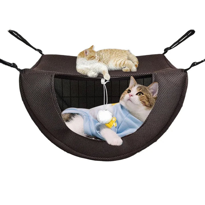 Cat Hammock Pet Cage Bed Breathable Mesh