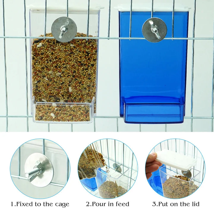 Automatic Bird Feeder – Hanging Food Dispenser