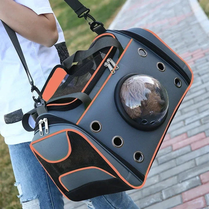 Portable and comfortable pet carrier bag