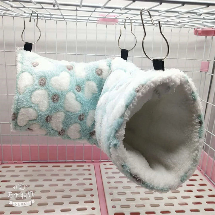 Cozy and fun Plush Tunnel for ramisters