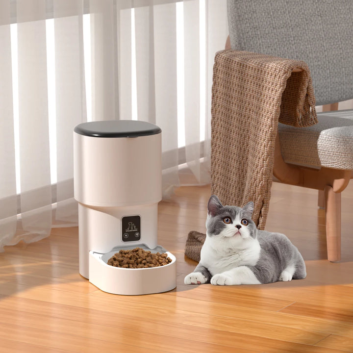 Tuya WiFi Smart Cat Feeder 4L – Large Capacity Feeding