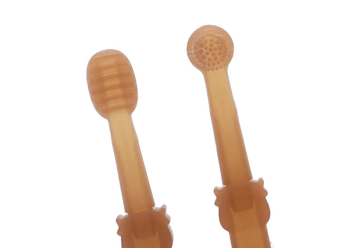 Small Silicone Toothbrush Set for Dogs and Cats