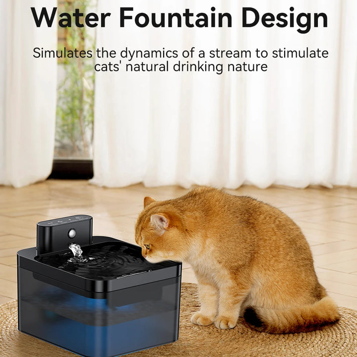 Wireless Automatic Cat Water Fountain Smart Dispenser