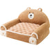 Winter Warm Cat Bed, Soft Plush Pet Sofa for Small Dogs