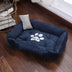 Bed for Dog Cat Pet Square Plush Kennel Medium Small Dog Sofa Bed Cushion Pet Calming Dog Bed House Pet Supplies Accessories