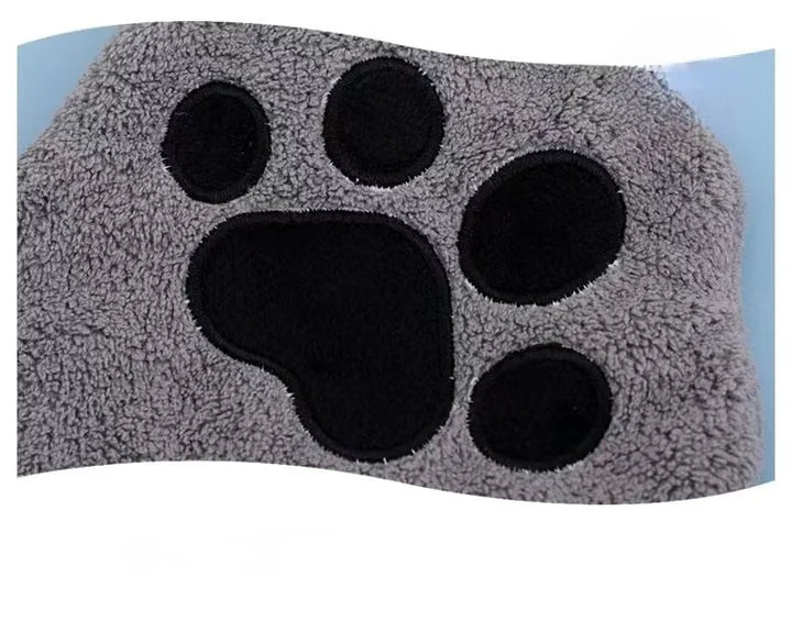 Pet Grooming Glove & Quick Dry Towel – Microfiber Glove