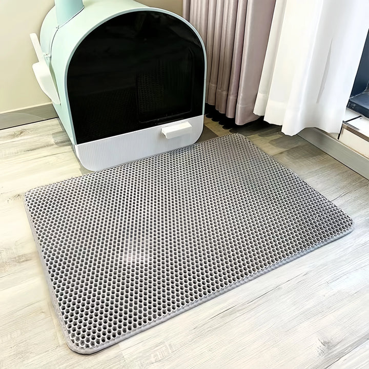 Large Size Cat Litter Mat Eva Waterproof Double Layerat Toilet Mat