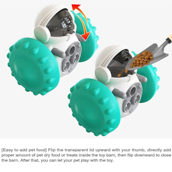 Leaking Dog Treat Toy – Interactive Slow Feeder