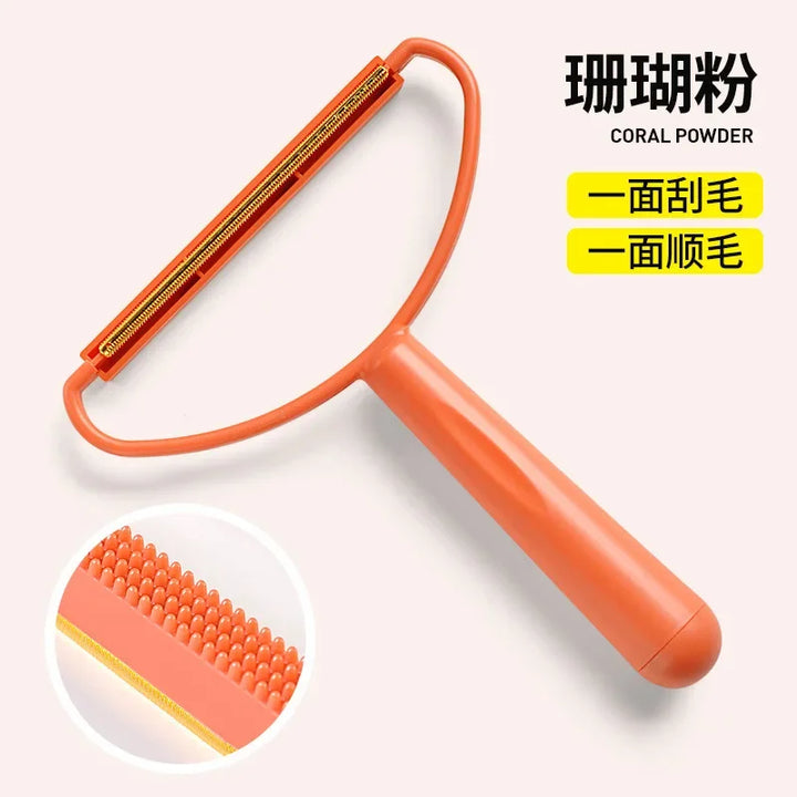 Lint Remover Double-sided Shaver for Clothing Carpet Sweater Fluff Fabric Shaver Scraper Brush Pet Fur Hair Remover Clean Tools