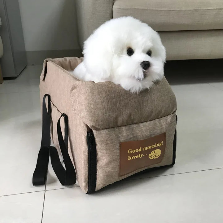 Portable Dog Car Seat – Safe and Cozy Travel Carrier