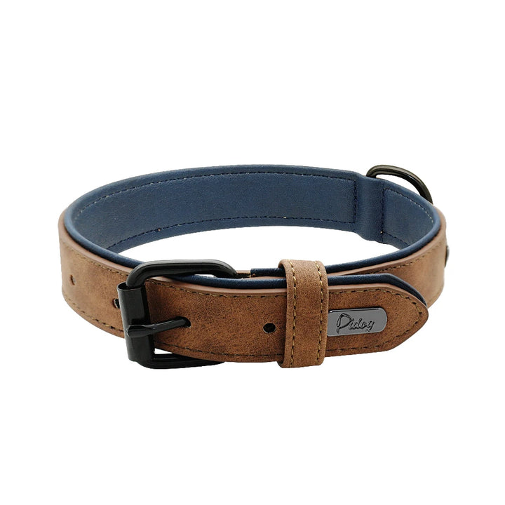 Large dog collar, soft padded collar, durable