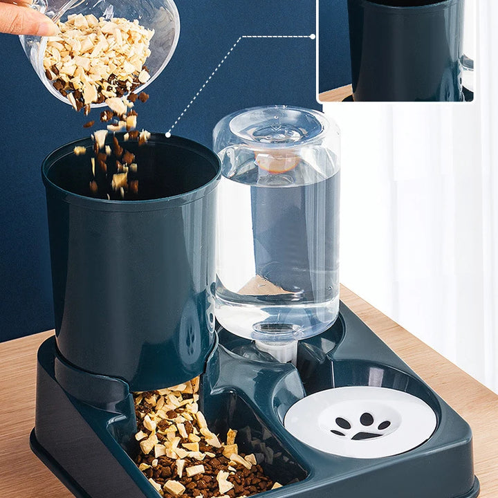 Automatic Cat Feeder and Pet Waterer