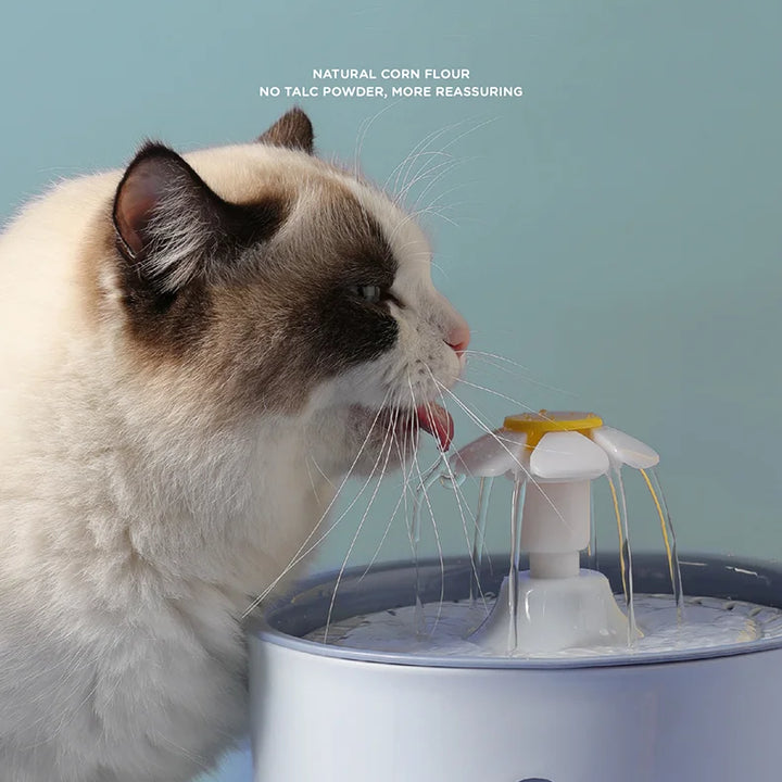 2.4L Pet Cat Water Drinker Dispenser Filters