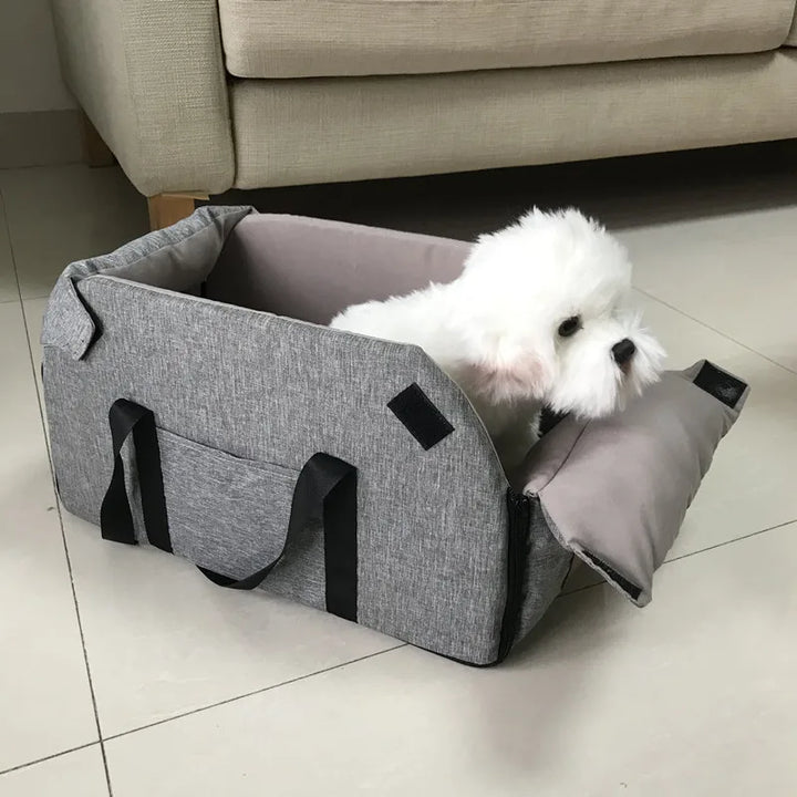 Portable Dog Car Seat – Safe and Cozy Travel Carrier