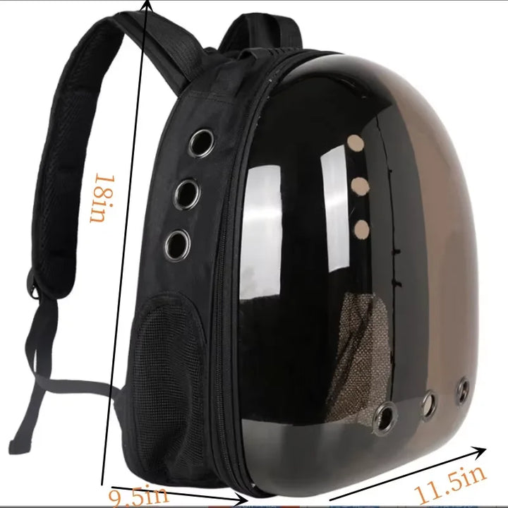 Portable and Breathable Space Capsule Cat Bag