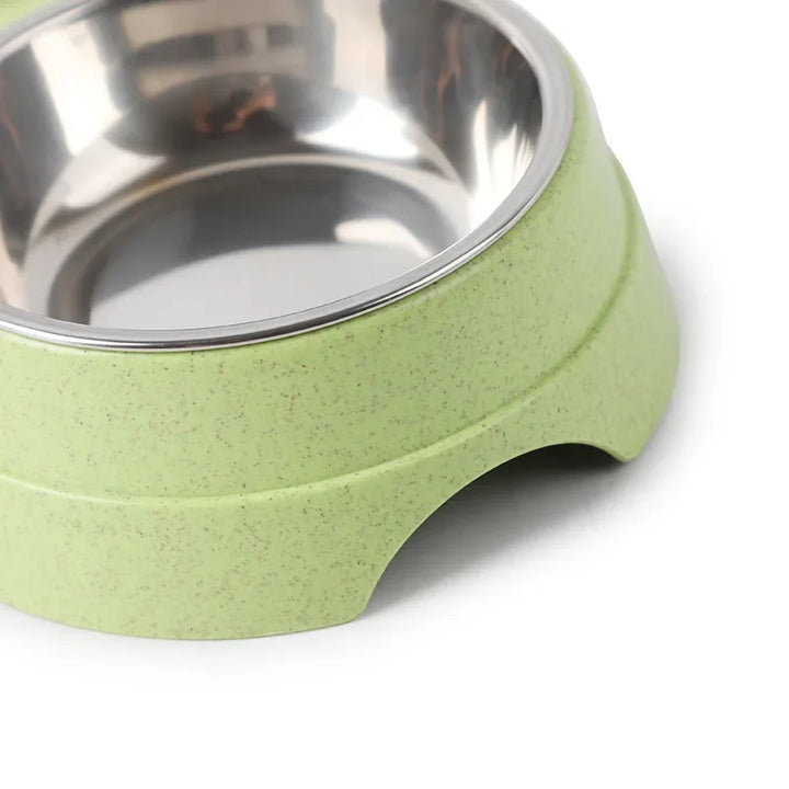 Double Pet Bowls – Stainless Steel Food and Water Feeder