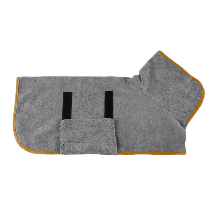 Dog Bath Towel – Adjustable Microfiber Drying Coat