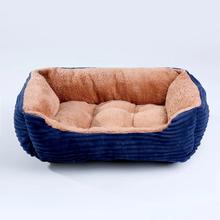 Small Dog Sofa Bed Cushion Pet Calming Dog Bed House Pet Supplies Accessories Bed for Dog Cat Pet Square Plush Kennel Medium