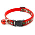 2 pcs collar with bell adjustable custom buckle