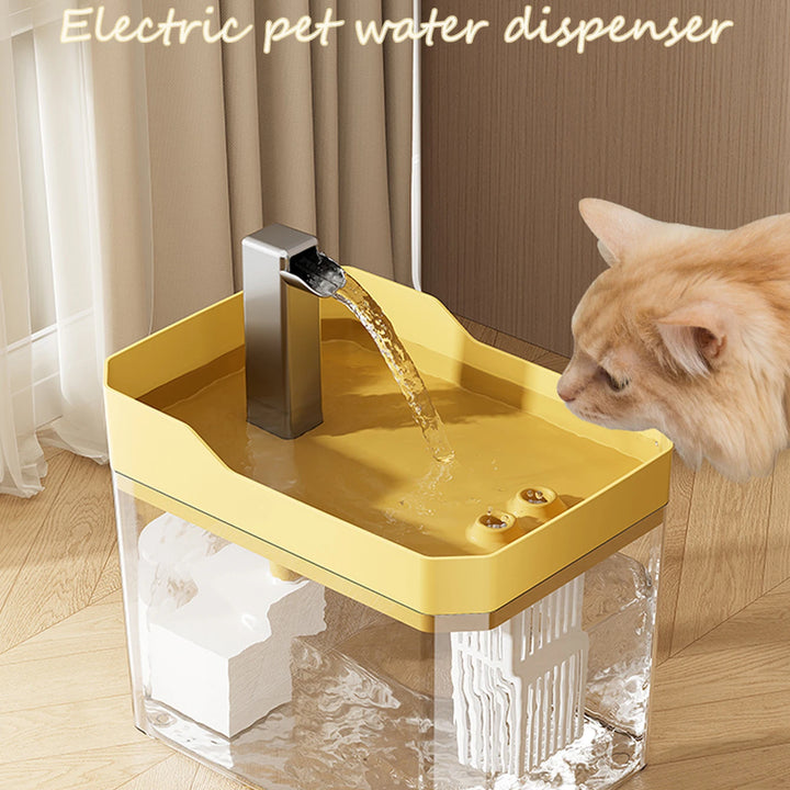 USB Cat Water Fountain with Pump – Water Filter