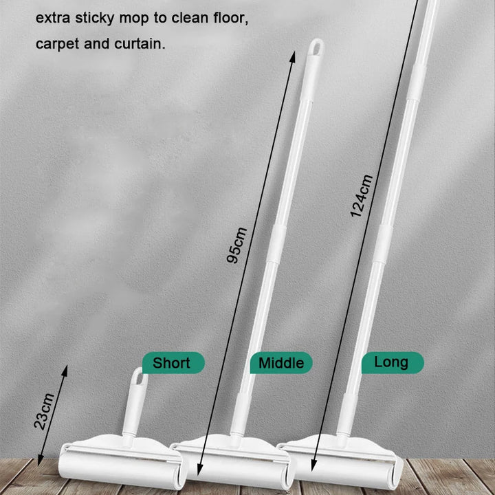 Long Handle Cotton Roller Sofa Carpet Cleaner