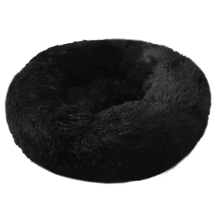 🐾 Round Plush Dog and Cat Bed – Donut Mat