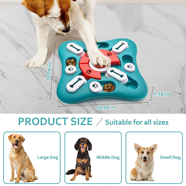 Dog Puzzle Toys, Food Dispensing Dog Enrichment Toys