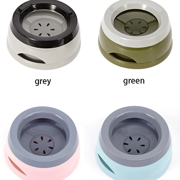 Pet Dog Bowls Floating Cat Bowl Does Not Wet