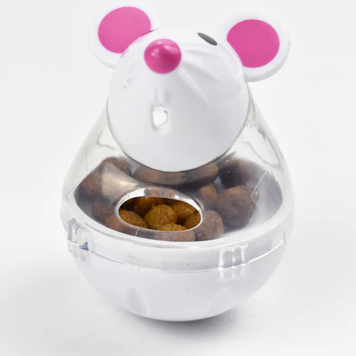 Cat Mice Food Tumbler – Interactive Cat Food Toy Ball