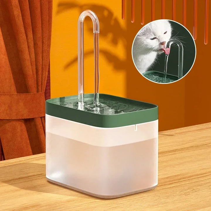 1.5L Ultra Quiet Cat Water Fountain – Dispenser