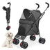 🚗🐾 Foldable Pet Stroller – Comfort and Safety!