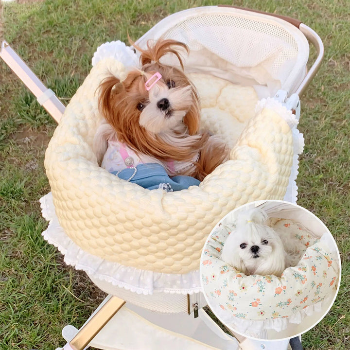 Cozy Cooling Mattress for Dog Stroller Carrier