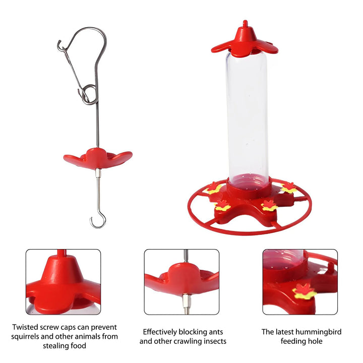 Bird Feeder – Leak-Proof Hanging Hummingbird Feeder