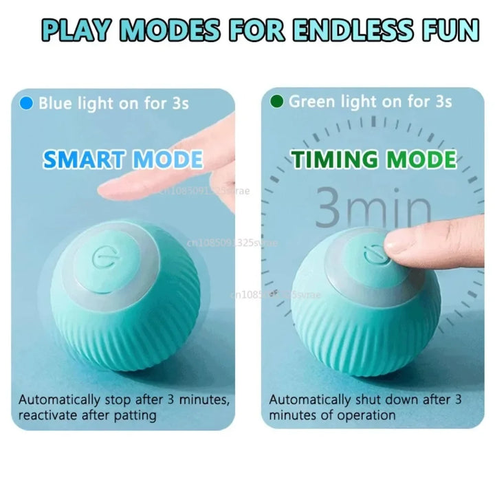 Smart Interactive Ball for Cats – Electronic Magic Ball