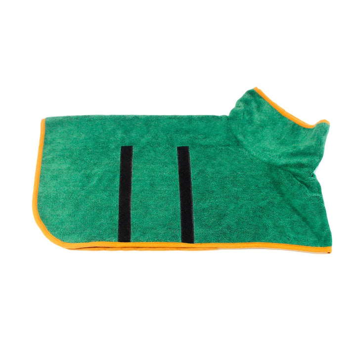 Dog Bath Towel – Adjustable Microfiber Drying Coat