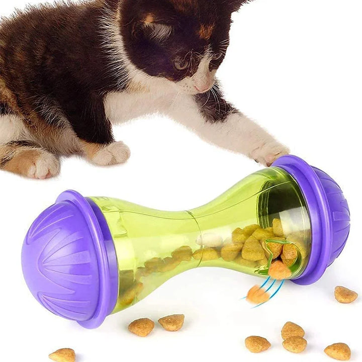 Interactive Cat Food Cup – Fun Treat Dispenser