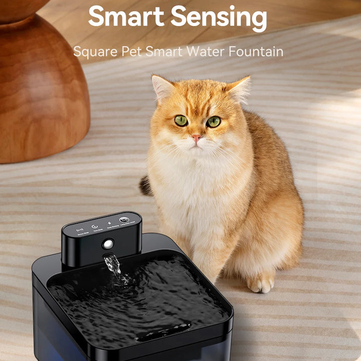 Wireless Automatic Cat Water Fountain Smart Dispenser